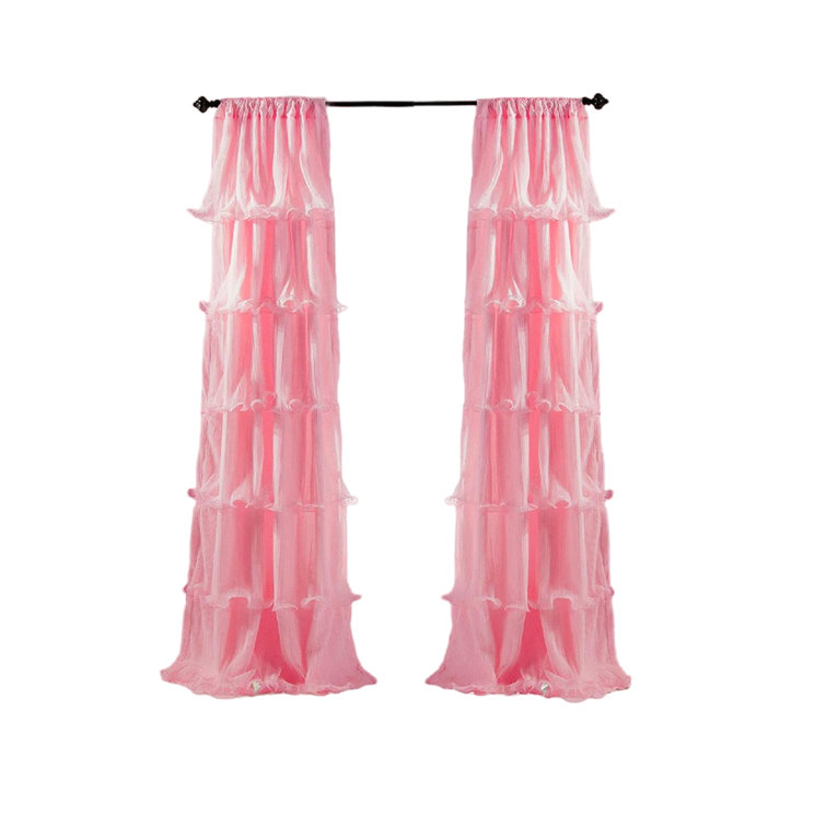 Frifoho Polyester Curtain Pair Wayfair